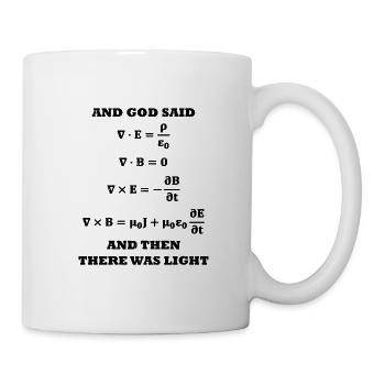 Physics Formula Equations Physicist Gift - Mug - white - Right