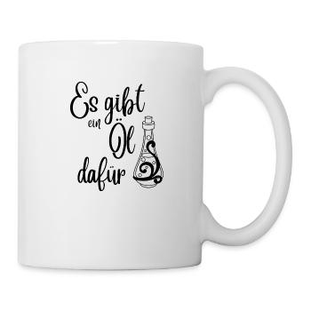 There is an oil for it - Mug - white - Right