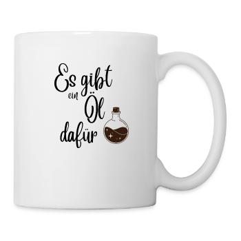 There is an oil for it - Mug - white - Right