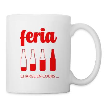 Feria alcool chargement en cours - Mug blanc - blanc - Droite