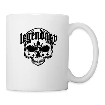 Les couleurs peuvent être modifiées | Légendaire depuis 1972 - Mug blanc - blanc - Droite