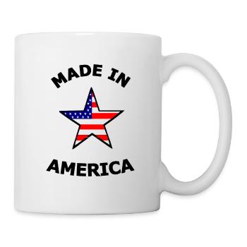 Les chers Américains - Mug blanc - blanc - Droite