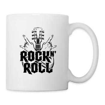 Rock And Roll | Farben änderbar - Tasse - Weiß - Rechts
