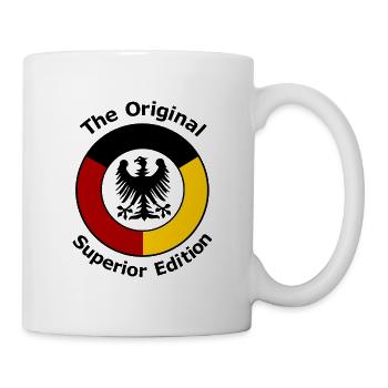 Les Allemands - Mug blanc - blanc - Droite