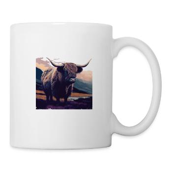 Highland cow - Mug - white - Right
