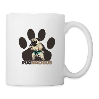Pug puppy pun - Mug - white - Right