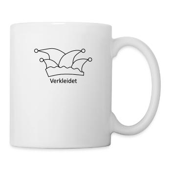 Verkleidet - Tasse - Weiß - Rechts