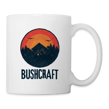 Survie en bushcraft - Mug blanc - blanc - Droite