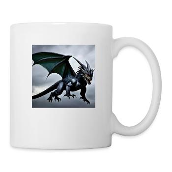 DragonGodzilla - Mug blanc - blanc - Droite