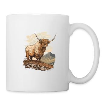 Highland cow - Mug - white - Right
