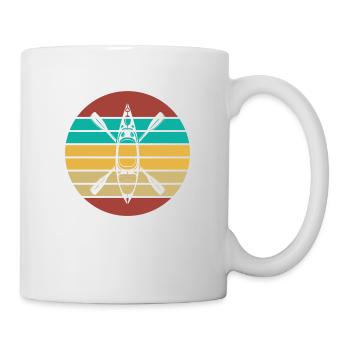 Sports nautiques en kayak - Mug blanc - blanc - Droite