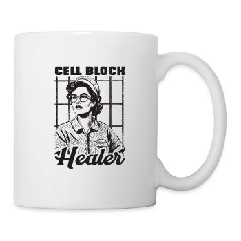 Cell Block Healer Corrections Nurse - Mug - white - Right