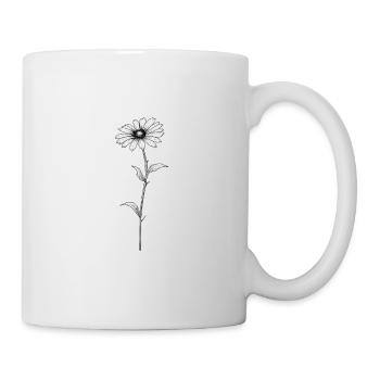 Daisy Sillouetthe - Mug - white - Right