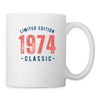 Année de construction: 1974 - Mug blanc - blanc - Droite