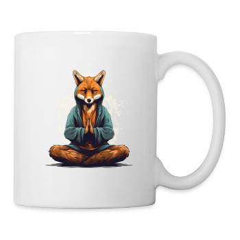 Yoga Fox - Mug - white - Right