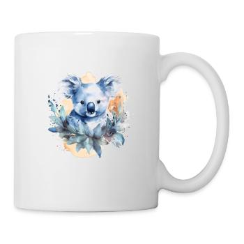 Entzückende Aquarell-koala-kunst - Tasse - Weiß - Rechts