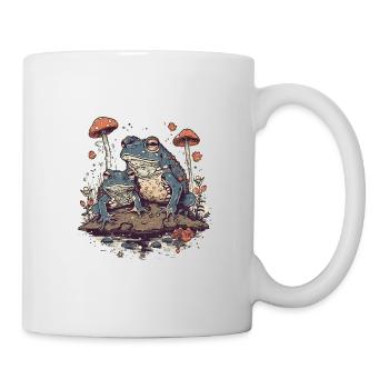 Kröten-liebhaber-paar - Tasse - Weiß - Rechts