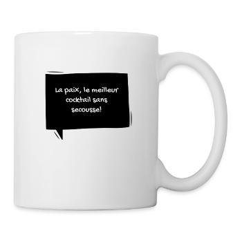 1 - Mug blanc - blanc - Droite