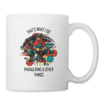 Parapente Gleitschirm Paragleiter Parapente - Mug blanc - blanc - Droite