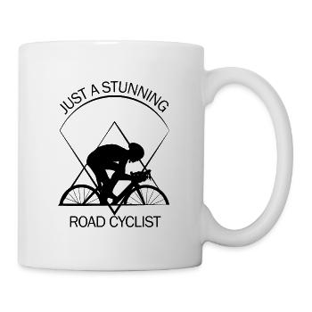 Rennrad - Tasse - Weiß - Rechts