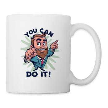 You can do it! - Mug - white - Right