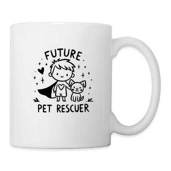 Future Pet Rescuer - Your Compassion - Tasse - Weiß - Rechts