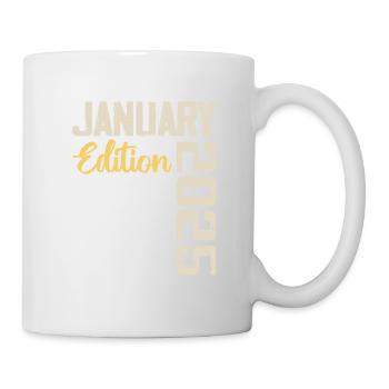 Birthday gift born in January 2025 - 2025 - Mug - white - Right