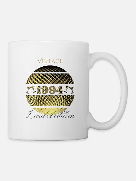 Vintage 1994 limited edition 30. Geburtstag in gol - Tasse - Weiß