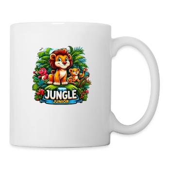 Aventure Junior dans la Jungle - Mug blanc - blanc - Droite