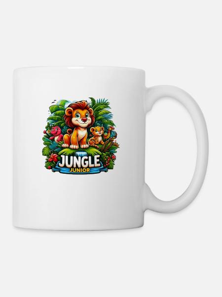 Dschungel-Junior-Abenteuer - Tasse - Weiß