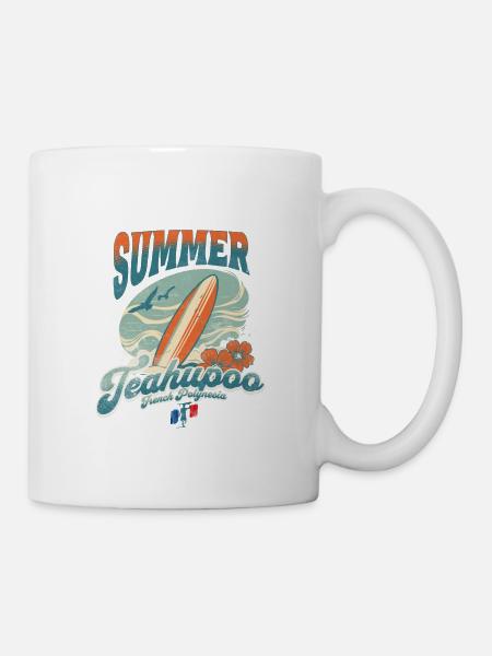 Summer Vibes 2024 Teahupoo - Mug - white