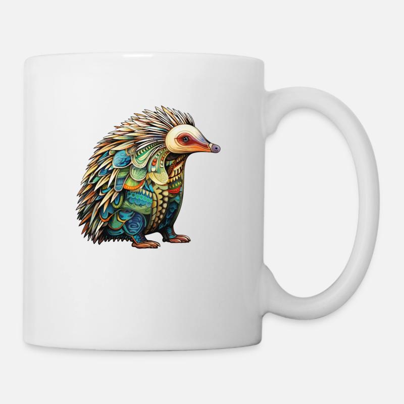 Australien - Ameisenigel - Tasse - Weiß