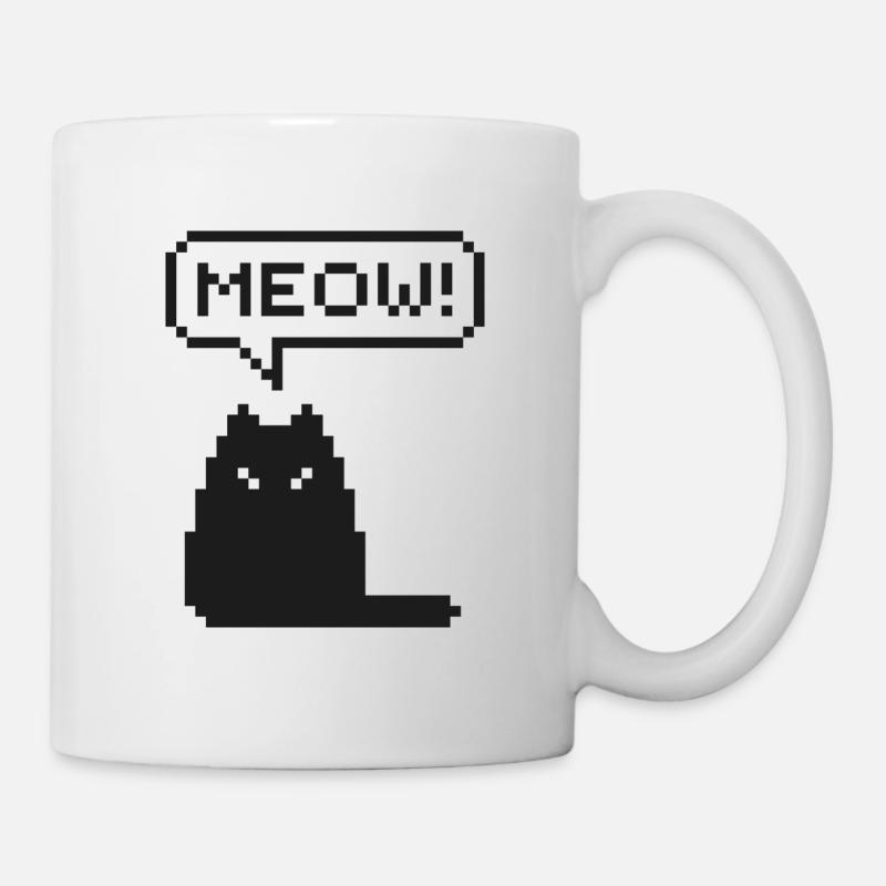 PIXEL CAT - Mug - white
