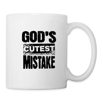 God's Sweetest Mistake – Embrace The Quirk - Mug - white - Right