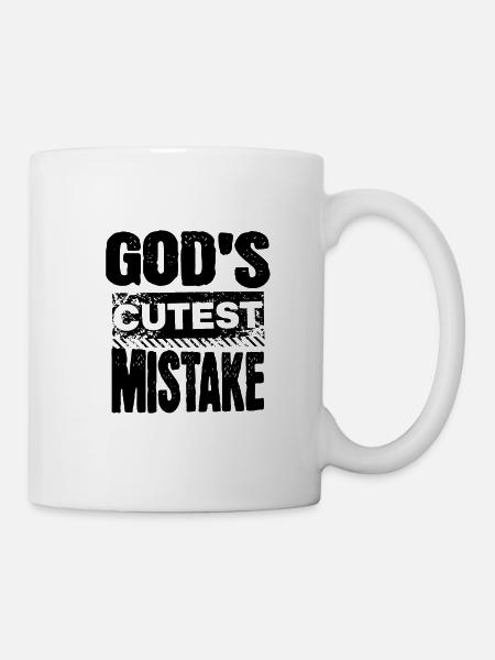God's Sweetest Mistake – Embrace The Quirk - Mug - white