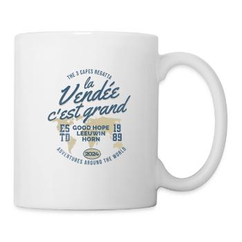 The Vendée is great 3 capes regatta - Mug - white - Right