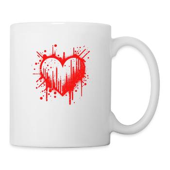 heart - Tasse - Weiß - Rechts