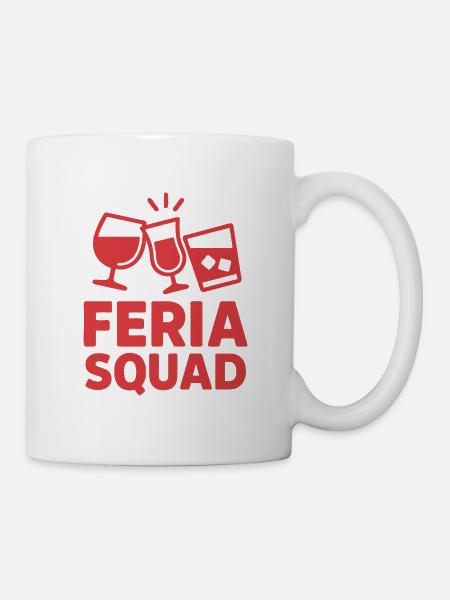Feria-Kader - Tasse - Weiß