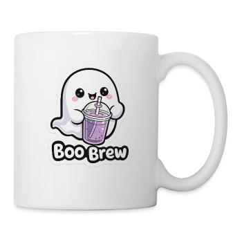 Kawaii Boo Brew Ghost - Mug blanc - blanc - Droite