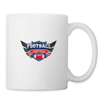 FOOTBALL CHAMPIONSHIP - Mug - white - Right