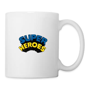 Superhero gift - Mug - white - Right