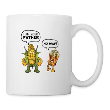 I Am Your Father Popcorn - Mug - white - Right