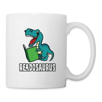 Readosaurus - Mug blanc - blanc - Droite
