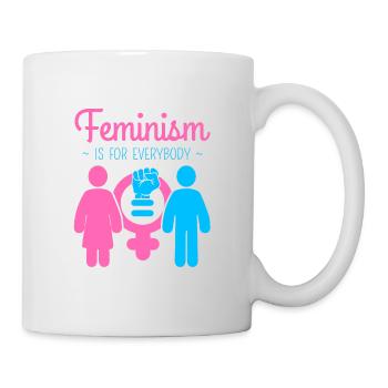 Feminism Is For Everybody - Mug - white - Right