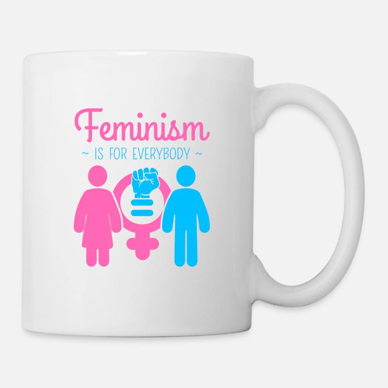 Le féminisme est pour tout le monde - Mug blanc - blanc