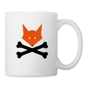 Fox N´ Bones - Tasse - Weiß - Rechts