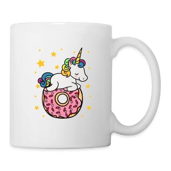 Unicorn Donut - Tasse - Weiß - Rechts