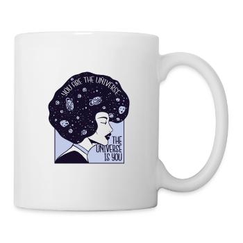 You are the universe - Mug - white - Right