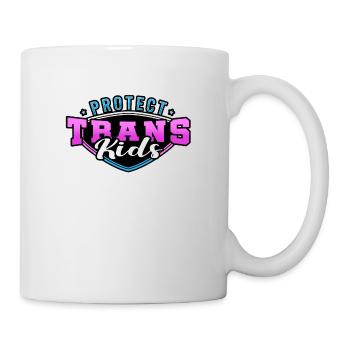 Proud Trans Kids - Tasse - Weiß - Rechts