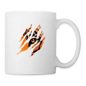 Tiger Eye - Tasse - Weiß - Rechts